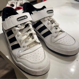 Adidas White and Black Sneakers
